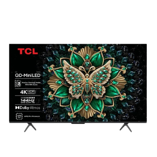 TCL 65 Inch C6K 144Hz Premium QD-MiniLED 4K Google TV – 65C6K